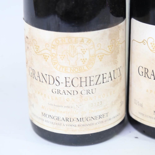 1032 - 6 bottles of Grand-Echezeaux Grand Cru, 2001, Domaine Mongeard-Mugneret, Cote-D'Or, Burgundy