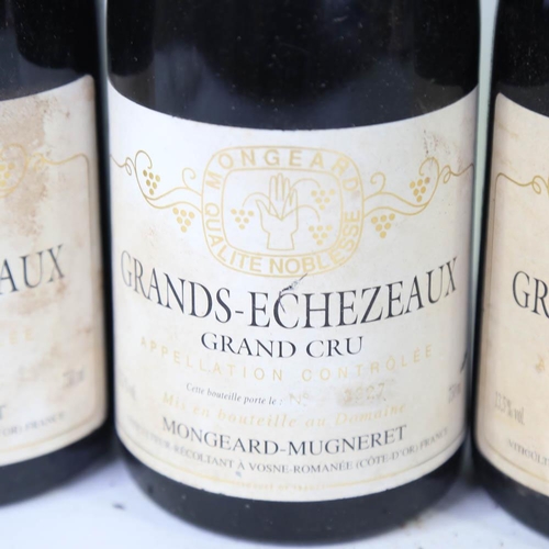 1032 - 6 bottles of Grand-Echezeaux Grand Cru, 2001, Domaine Mongeard-Mugneret, Cote-D'Or, Burgundy