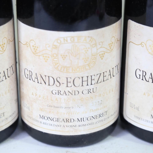 1032 - 6 bottles of Grand-Echezeaux Grand Cru, 2001, Domaine Mongeard-Mugneret, Cote-D'Or, Burgundy