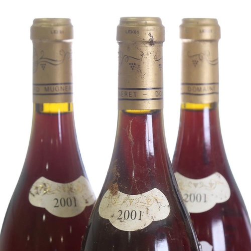 1033 - 6 bottles of Echezeaux Grand Cru 2001, Domaine Mongeard-Mugneret, Cote-D'Or, Burgundy