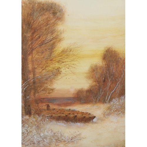 1775 - Fred Hines, watercolour, Epping Forest, signed, 15