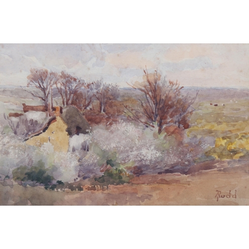 1827 - Agnes Rudd (1880 - 1938), watercolour, near Bournemouth, signed, 5