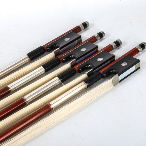 1049 - 4 modern Japanese Archet bows, boxed (4)