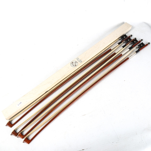 1049 - 4 modern Japanese Archet bows, boxed (4)