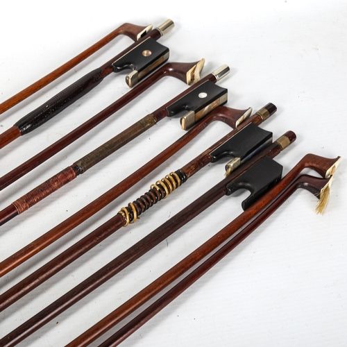 1051 - A group of pernambuco bows (9)