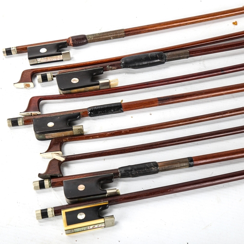 1051 - A group of pernambuco bows (9)