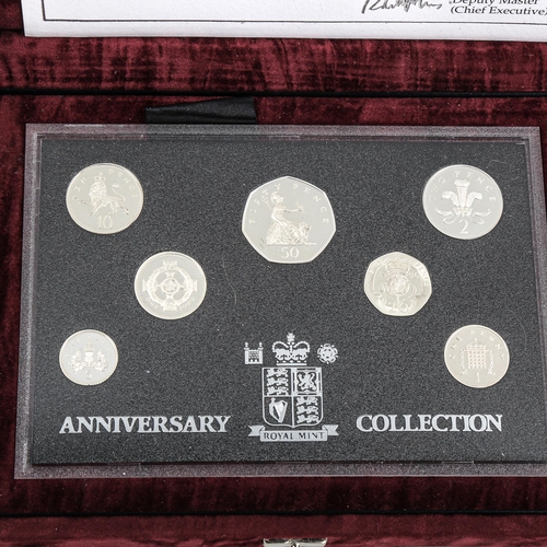 1116 - 1996 United Kingdom Silver Anniversary Collection proof set, with certificate