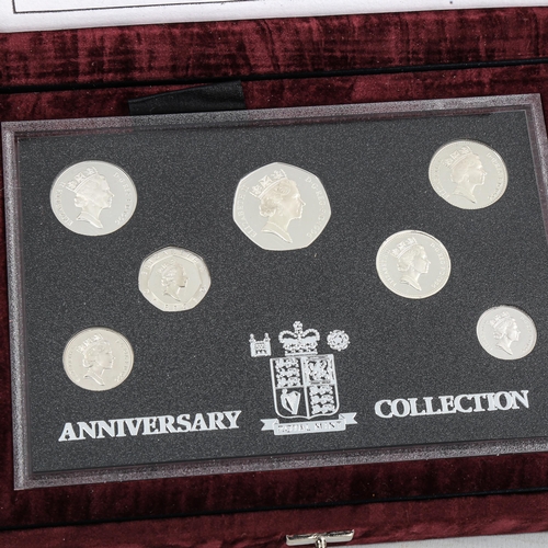 1116 - 1996 United Kingdom Silver Anniversary Collection proof set, with certificate