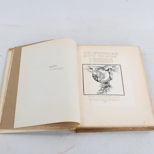 1425 - The Rhinegold and the Valkyrie by Richard Wagner, with illustrations by Arther Rackham, nr 747 of 11... 