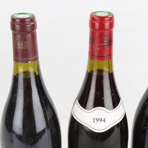 1041 - 4 bottles of Pommard wine, 1988 Premier Cru Les Platieres Prieur-Brunet, 1994 Les Argillieres Domain... 