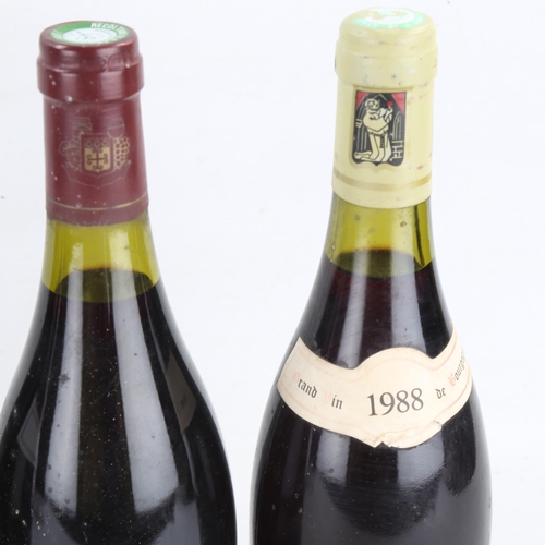 1041 - 4 bottles of Pommard wine, 1988 Premier Cru Les Platieres Prieur-Brunet, 1994 Les Argillieres Domain... 