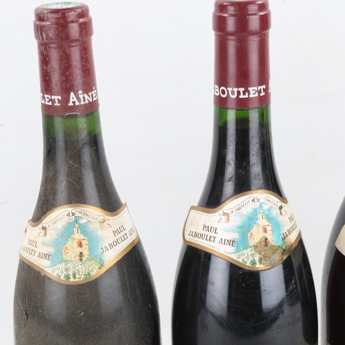 1042 - 4 Bottles of wine, 2 Hermitage 1990 La Chapelle Paul Jaboulet Aine, 1 Grand Cru Corton Clos Des Meix... 