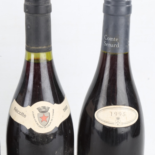 1042 - 4 Bottles of wine, 2 Hermitage 1990 La Chapelle Paul Jaboulet Aine, 1 Grand Cru Corton Clos Des Meix... 