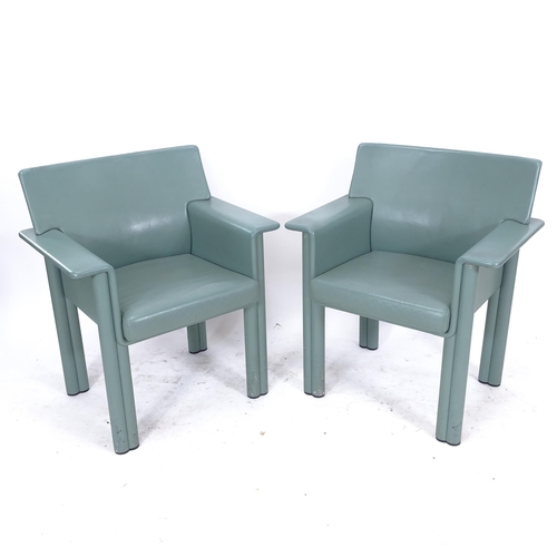 2096 - A pair of Afra & Tobia Scarpa Cornelia chairs, for Meritalia