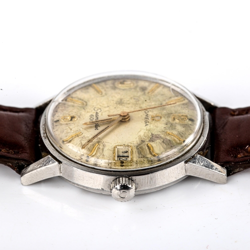 405 - OMEGA - a Vintage stainless steel Seamaster 600 mechanical wristwatch, ref. 136.012, circa 1960s, si... 