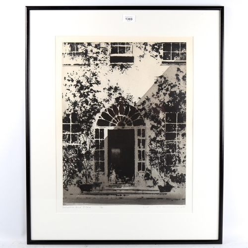 1369 - Norman Ackroyd, etching, Ballymaloe House Co. Cork, signed in pencil, 1988, numbered 50/90, image 51... 