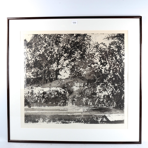 1370 - Norman Ackroyd, large etching, mid summer morning - Charleston, signed in pencil, 1989, no. 15/60, i... 