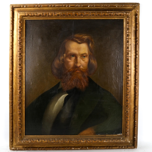 1425 - 19th century Scottish School, oil on canvas, portrait of a man, unsigned, 60cm x 50cm, framed