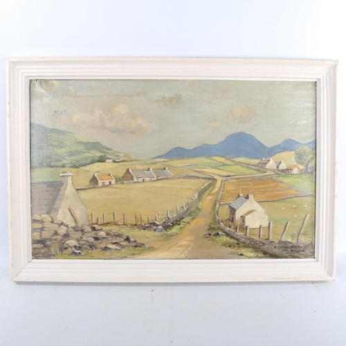 1549 - W Ottway Murray (20th century Irish), oil on canvas, Donegal landscape, signed, 37cm x 58cm, framed