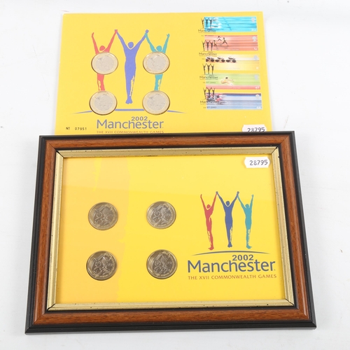 207 - 2 sets of 2002 Commonwealth Games commemorative £2 coin sets