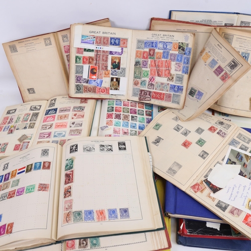 90 - Various Vintage postage stamp albums