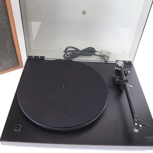 283 - REGA - a Planar 3 turntable, with tone arm and cartridge, serviced in 2021 including the fitting of ... 