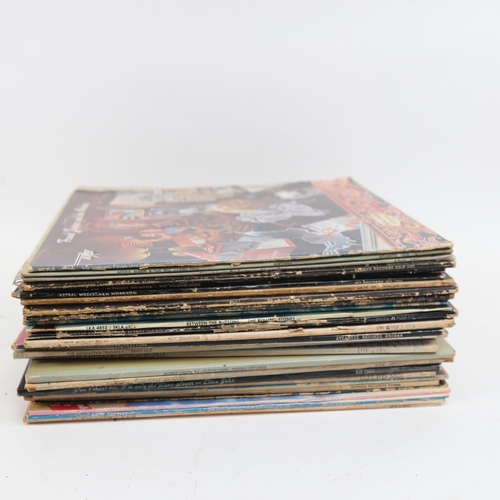 245 - Various Vintage vinyl LPs and records, including Frank Zappa And The Mothers, Steely Dan, The Youngb... 