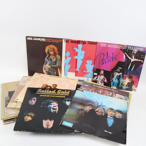 245 - Various Vintage vinyl LPs and records, including Frank Zappa And The Mothers, Steely Dan, The Youngb... 