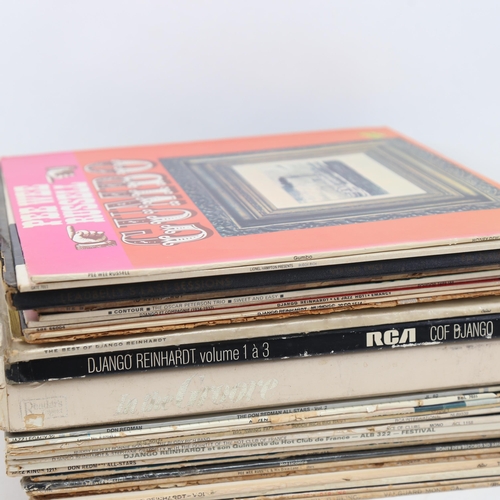 248 - Various Vintage vinyl LPs and records, including Pee Wee Russell, Buddy Rich, Django Reinhardt etc (... 