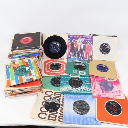 280 - Various Vintage vinyl 45s and singles, including Shirly Bassey, The Jacksons, Savoir Faire etc (boxf... 