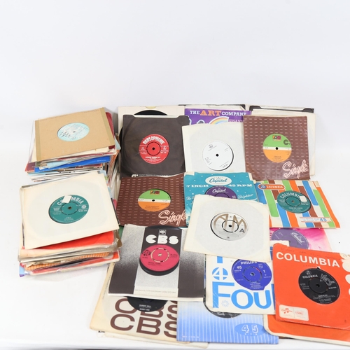 280 - Various Vintage vinyl 45s and singles, including Shirly Bassey, The Jacksons, Savoir Faire etc (boxf... 