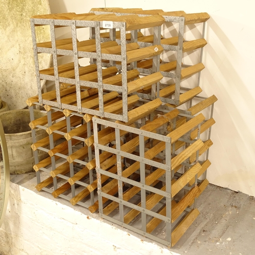 2730 - 6 small wine racks