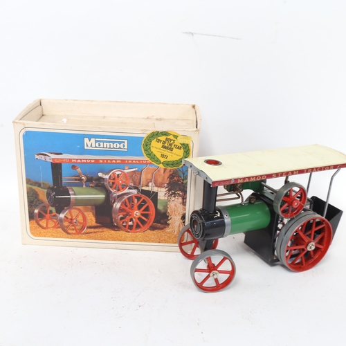 662 - A boxed Mamod traction engine, model T.E1a