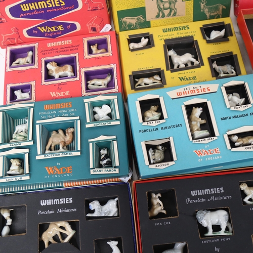 695 - 9 boxed sets of Vintage Wade Whimsies