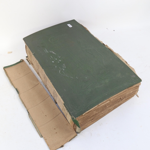 1126 - A large Vintage postcard album, with various topographical cards