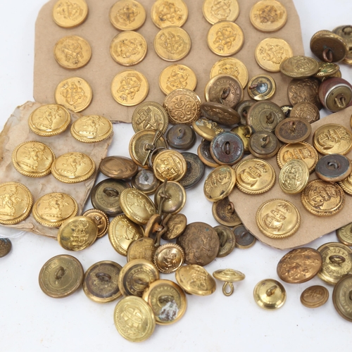 943 - Various military buttons, including Merchant Navy, 2 Naval sets etc