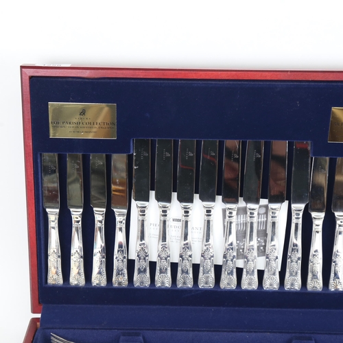 1258 - A Viners 58-piece Tudor canteen of cutlery in fitted box