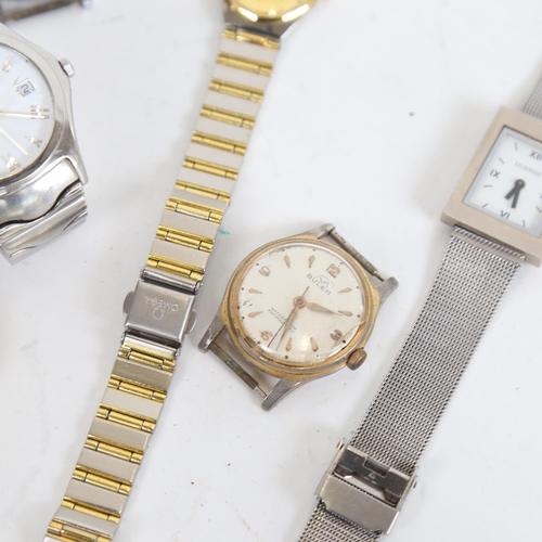 1274 - Various wristwatches, including Omega Deville, Gucci, Rotary etc