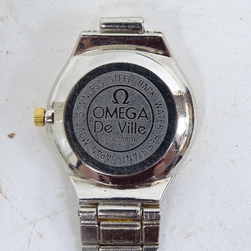 1274 - Various wristwatches, including Omega Deville, Gucci, Rotary etc