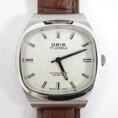 1284 - A quantity of mixed wristwatches, to include Oris, Sterling etc