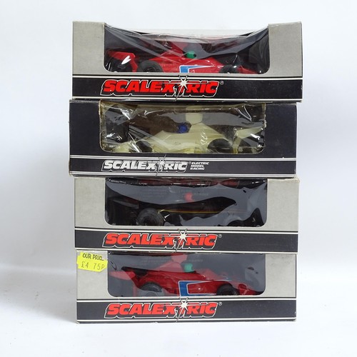 657 - A large quantity of Vintage Scalextric, including racing cars