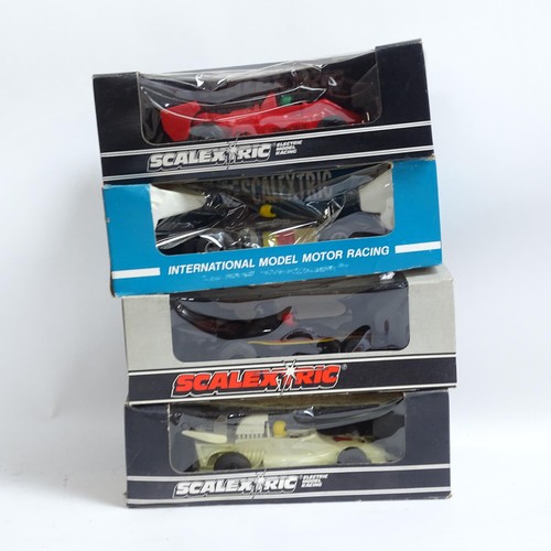 657 - A large quantity of Vintage Scalextric, including racing cars