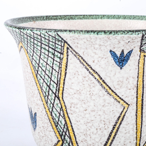 1572 - RUSCHA, Germany, a 1960s pottery planter, shape 232/4, height 18cm