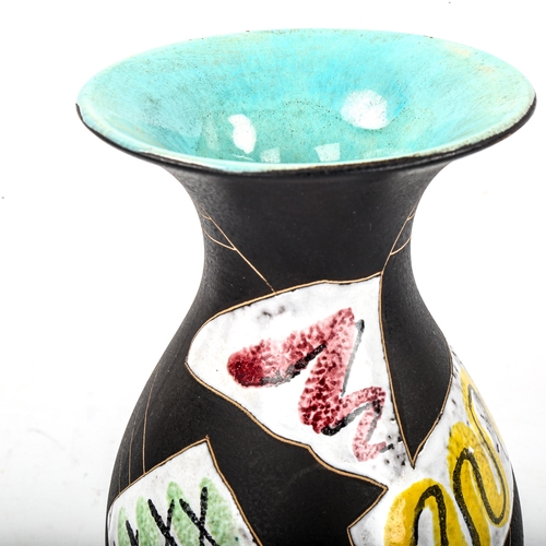 1573 - HANS WELLING for Ruscha, Germany, a Moroccan pattern vase, shape 842/2, circa 1956, height 19cm