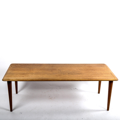 1630 - PETER HVIDT & ORLA MOLGAARD-NIELSEN for France & Son, a 1960s' model FD156 teak coffee table, with m... 