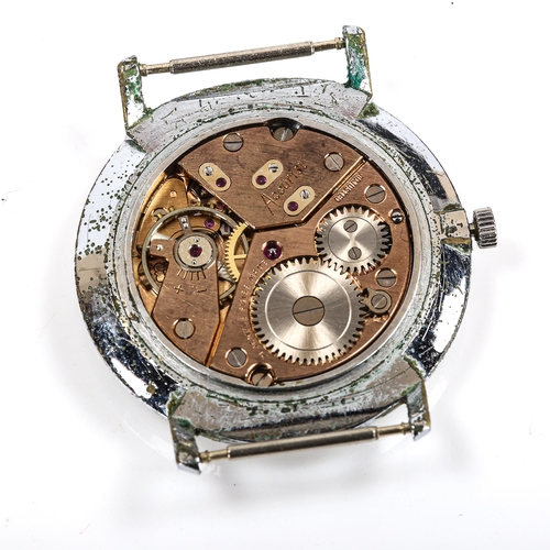 34 - 4 Vintage mechanical wristwatches, comprising Rotary Junior, Accurist, Rotary Monza automatic, and L... 