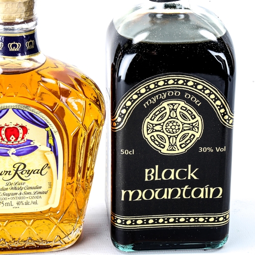 1060 - 4 bottles of Whisky, Black Mountain - Welsh Whisky 50cl 30%, Chivas Regal 12 Yr old blended 50cl 43%... 