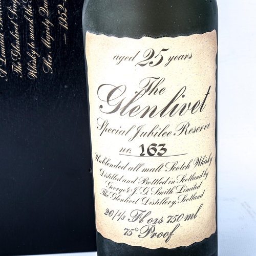 1066 - The Glenlivet Special Jubilee Reserve-25 year old, malt whisky, bottled to commemorate the Silver Ju... 