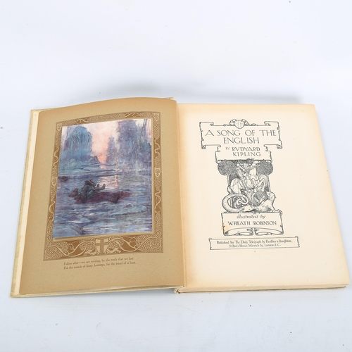 1114 - A Song Of The English, by Rudyard Kipling, illustrations by W Heath Robinson