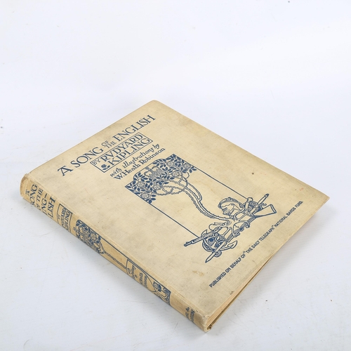 1114 - A Song Of The English, by Rudyard Kipling, illustrations by W Heath Robinson